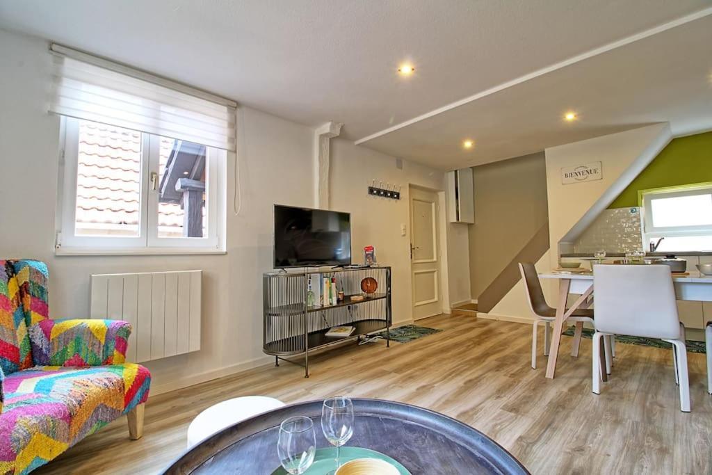 Logement Chez Anthone - Proche Obernai, Logement Pour 1 A 5 Personnes Bernardswiller Bagian luar foto